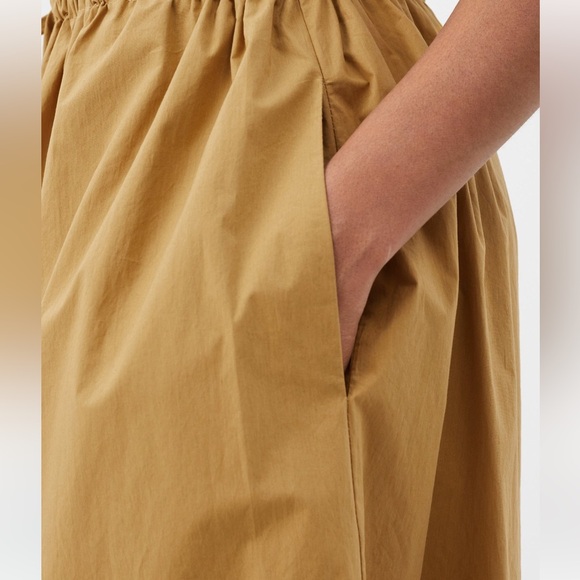 RAEY WIDE LEG COTTON POPLIN MEGA TROUSERS WITH DRAWSTRING - Picture 4 of 5